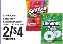 Mariano's Life Savers, Skittles or Starburst Candy offer