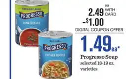 Mariano's Progresso Soup offer