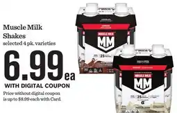 Mariano's Muscle Milk Shakes offer