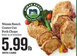 Mariano's Niman Ranch Center Cut Pork Chops offer