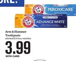 Mariano's Arm & Hammer Toothpaste offer