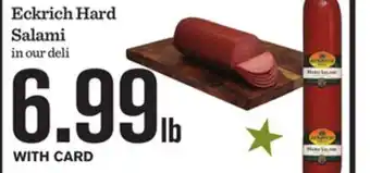 Mariano's Eckrich Hard Salami offer