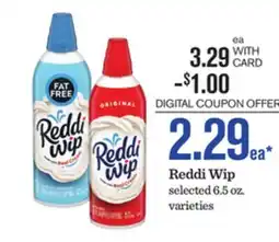 Mariano's Reddi Wip offer