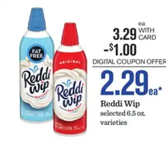 Mariano's Reddi Wip offer