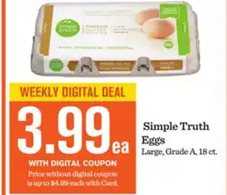 Mariano's Simple Truth Eggs offer