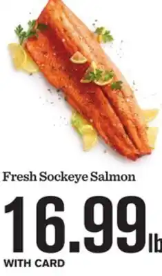 Mariano's Fresh Sockeye Salmon offer