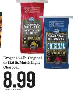 Mariano's Kroger 15.4 lb. Original or 11.6 lb. Match Light Charcoal offer