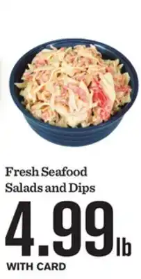 Mariano's Fresh Seafood Salads and Dips offer