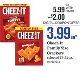 Mariano's Cheez-It Family Size Crackers offer