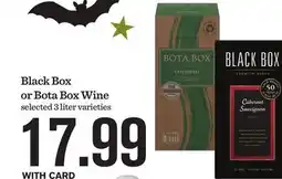 Mariano's Black Box or Bota Box Wine offer