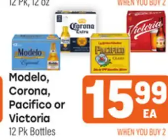 Tony’s Fresh Market Modelo, Corona, Pacifico or Victoria offer