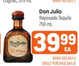 Tony’s Fresh Market Don Julio Reposado Tequila offer