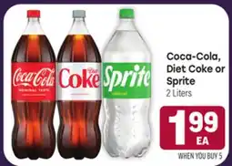 Tony’s Fresh Market Coca-Cola, Diet Coke or Sprite offer