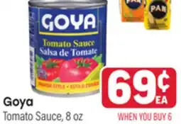 Tony’s Fresh Market Goya Tomato Sauce offer