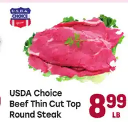 Tony’s Fresh Market USDA Choice Beef Thin Cut Top Round Steak offer