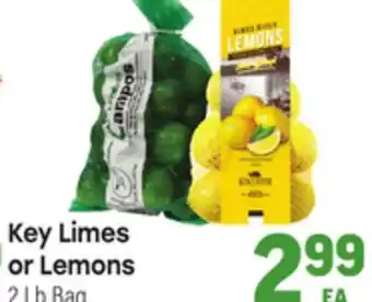Tony’s Fresh Market Key Limes or Lemons offer