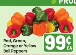 Tony’s Fresh Market Red, Green, Orange or Yellow Bell Peppers offer