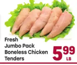 Tony’s Fresh Market Fresh Jumbo Pack Boneless Chicken Tenders offer