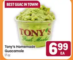 Tony’s Fresh Market Tony's Homemade Guacamole offer