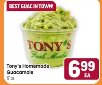 Tony’s Fresh Market Tony's Homemade Guacamole offer