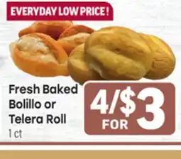 Tony’s Fresh Market Fresh Baked Bolillo or Telera Roll offer
