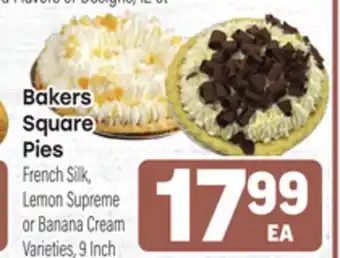 Tony’s Fresh Market Bakers Square Pies offer