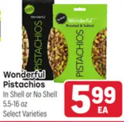 Tony’s Fresh Market Wonderful Pistachios offer