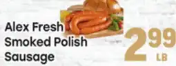 Tony’s Fresh Market Alex Fresh Smoked Polish Sausage offer