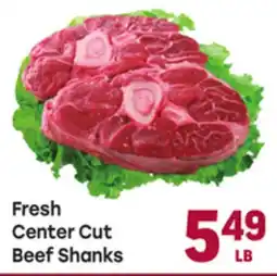 Tony’s Fresh Market Fresh Center Cut Beef Shanks offer