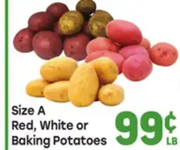 Tony’s Fresh Market Size A Red, White or Baking Potatoes offer