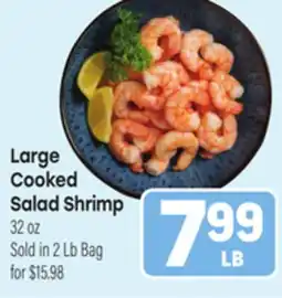 Tony’s Fresh Market Large Cooked Salad Shrimp offer