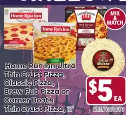 Tony’s Fresh Market Home Run Inn Ultra Thin Crust Pizza, Thin Crust Pizza, Classic Pizza, Brew Pub Pizza or Pizza offer