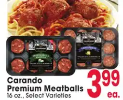 Jewel-Osco Carando Premium Meatballs offer