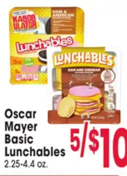Jewel-Osco Oscar Mayer Basic Lunchables offer