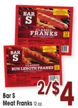 Jewel-Osco Bar S Meat Franks offer