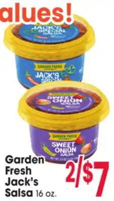 Jewel-Osco Garden Fresh Jack's Salsa offer