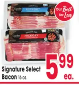 Jewel-Osco Signature Select Bacon offer
