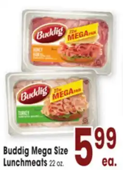 Jewel-Osco Buddig Mega Size Lunchmeats offer