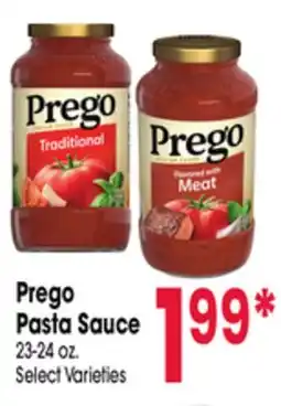 Jewel-Osco Prego Pasta Sauce offer