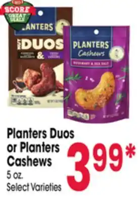 Jewel-Osco Planters Duos or Planters Cashews offer