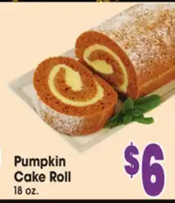 Jewel-Osco Pumpkin Cake Roll offer