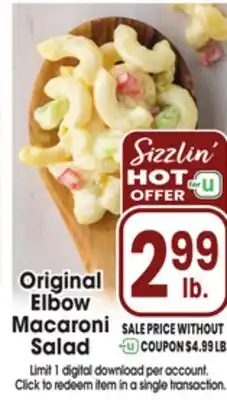 Jewel-Osco Original Elbow Macaroni Salad offer