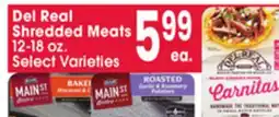 Jewel-Osco Del Real Shredded Meats offer