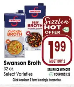 Jewel-Osco Swanson Broth offer