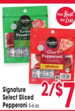 Jewel-Osco Signature Select Sliced Pepperoni offer