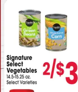 Jewel-Osco Signature Select Vegetables offer