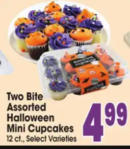 Jewel-Osco Two Bite Assorted Halloween Mini Cupcakes offer