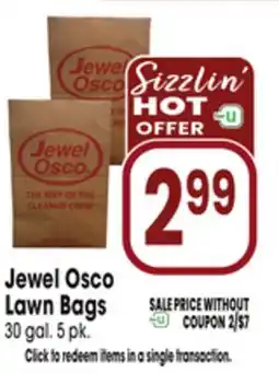Jewel-Osco Jewel Osco Lawn Bags offer