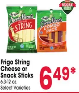 Jewel-Osco Frigo String Cheese or Snack Sticks offer