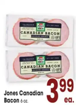Jewel-Osco Jones Canadian Bacon offer